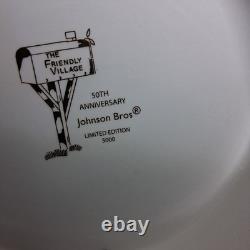 Johnson Brothers 10.5'' Bowl Friendly Village 50th Anniversay