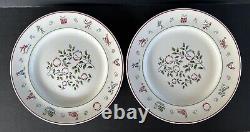 Johnson Brothers 12 Days Of Christmas Dinner Plates 10 1/8 Set Of 7