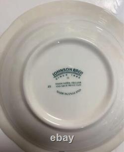 Johnson Brothers 2 Large Plates Bowls Total 4 Items