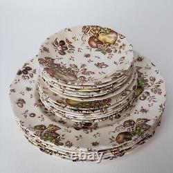 Johnson Brothers Autumn's Delight Transferware Service for 6, 25 Pieces