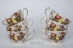 Johnson Brothers Autumn's Delight Transferware Service for 6, 25 Pieces