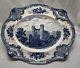 Johnson Brothers Blue Old British Castles Platter 15 Stafford Castle Old Mark