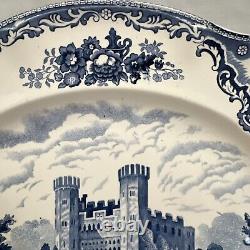 Johnson Brothers Blue Old British Castles Platter 15 Stafford Castle Old Mark