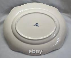 Johnson Brothers Blue Old British Castles Platter 15 Stafford Castle Old Mark