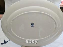 Johnson Brothers Blue Willow 8pc Vintage Service Original Blue Mark Rare/mint