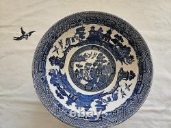 Johnson Brothers Blue Willow 8pc Vintage Service Original Blue Mark Rare/mint Johnson Brothers Blue Willow 8pc Vintage Service Original Blue Mark Rare/mint