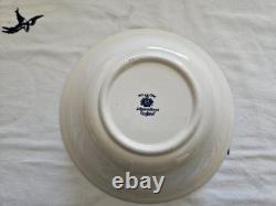 Johnson Brothers Blue Willow 8pc Vintage Service Original Blue Mark Rare/mint
