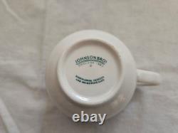Johnson Brothers Blue Willow Tea Pot Set 1883 Green Stamp Immaculate & Mint