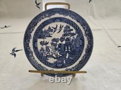 Johnson Brothers Blue Willow Tea Pot Set 1883 Green Stamp Immaculate & Mint