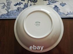 Johnson Brothers Blue Willow Vintage 7 Pc Serve Set1883 Green Stampnew Mint