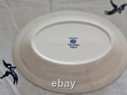 Johnson Brothers Blue Willow Vintage Large Service Platter & Bowls Blue Mark