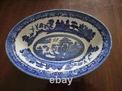 Johnson Brothers Blue Willow Vintage-sugar/creamer/ Gravy Boat/underplate/bowl