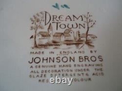 Johnson Brothers Bone China Taureen and Platter called Dream Town