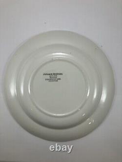 Johnson Brothers Bonjour 4 Dinner + 4 Bread Plates + 4 Bowls 12 pcs total