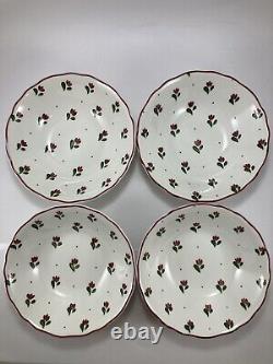 Johnson Brothers Bonjour 4 Dinner + 4 Bread Plates + 4 Bowls 12 pcs total