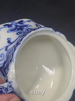 Johnson Brothers Bros. England JEWEL Flow Blue Sugar Bowl NO LID/SEE PHOTOS