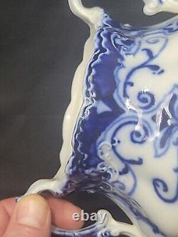 Johnson Brothers Bros. England JEWEL Flow Blue Sugar Bowl NO LID/SEE PHOTOS