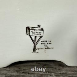 Johnson Brothers Bros Friendly Village Dome Clock untested