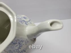 Johnson Brothers Bros Hyde Park Blue Heritage Coffee Pot