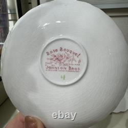 Johnson Brothers Bros Rose Bouquet Cup Saucer From Japan