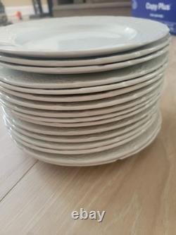 Johnson Brothers China RICHMOND White Salad Plates Set of 16 Used 4 Chipped