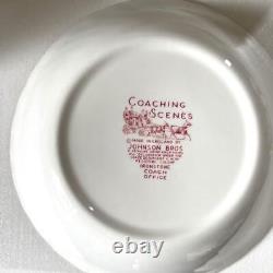 Johnson Brothers Coaching Scene Soup Plate 6 Pieces 19cm