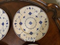 Johnson Brothers Denmark Blue Dinner Plate 10 Set Of 4 England