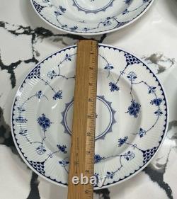 Johnson Brothers Denmark Blue Rimmed Soup Bowl 9 Set Of 6