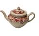 Johnson Brothers Devonshire Red Multicolor Teapot & Lid #118579 Rare