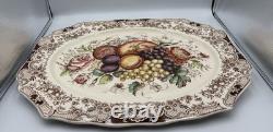 Johnson Brothers England Serving Platter Windsor Ware Harvest 20 Oval