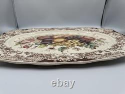 Johnson Brothers England Serving Platter Windsor Ware Harvest 20 Oval