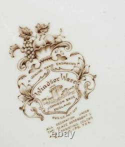 Johnson Brothers England Serving Platter Windsor Ware Harvest 20 X 16 Oval Wow