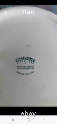 Johnson Brothers FRIENDLY VILLAGE Dinner Plates 12 SCENES Made in England