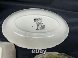 Johnson Brothers FRIENDLY VILLAGE England 9 PC. Serving Set Bowls, Plates++