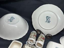 Johnson Brothers FRIENDLY VILLAGE England 9 PC. Serving Set Bowls, Plates++