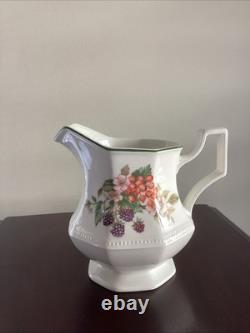 Johnson Brothers Fresh Fruit Coffee/Tea Set. 1990s. Made In England. Pristine