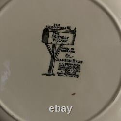 Johnson Brothers Friendly Village 28 Piece Place Setting England Vintage Marks