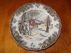 Johnson Brothers Friendly Village Covered Round Butter Dish