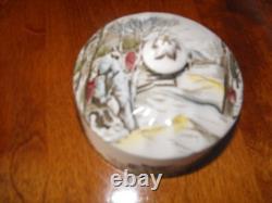 Johnson Brothers Friendly Village Covered Round Butter Dish