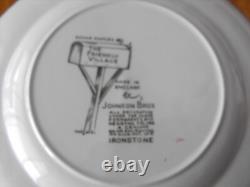 Johnson Brothers Friendly Village Covered Round Butter Dish