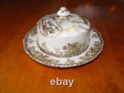 Johnson Brothers Friendly Village Covered Round Butter Dish