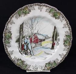 Johnson Brothers Friendly Village Made In England Set of 3 Buffet Plates Autumn