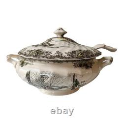 Johnson Brothers Friendly Village Soup Tureen WithLid & Ladle