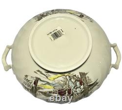 Johnson Brothers Friendly Village Soup Tureen with Lid 11 1/2 England