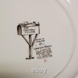 Johnson Brothers Friendly Village set of 16 Dinner Plates 9 7/8