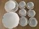 Johnson Brothers Gold Trim China Tea Set 23 Piece, Cups & Saucers, Plates, Bowl