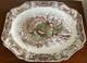Johnson Brothers Htf 17 X 14 Wild Turkeys Native American Windsor Ware Platter