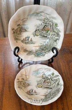 Johnson Brothers Happy England 9-Piece Place Setting Mixed Lot