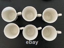 Johnson Brothers Heritage 6 Cups with Saucers + Ravier