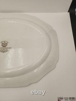 Johnson Brothers Heritage Hall Brown Multicolor 20 Serving Platter England Nice Johnson Brothers Heritage Hall Brown Multicolor 20 Serving Platter England Nice